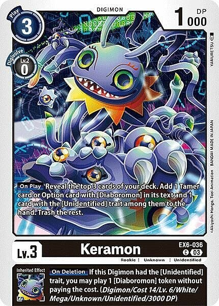 Keramon Card Front