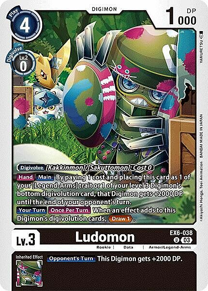Ludomon Card Front