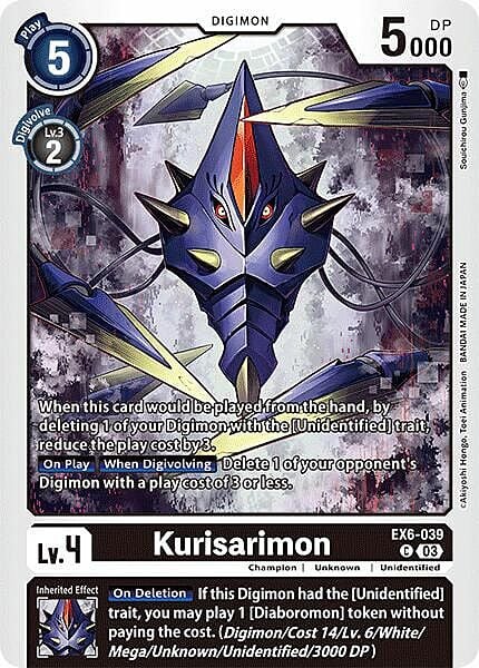 Kurisarimon Card Front