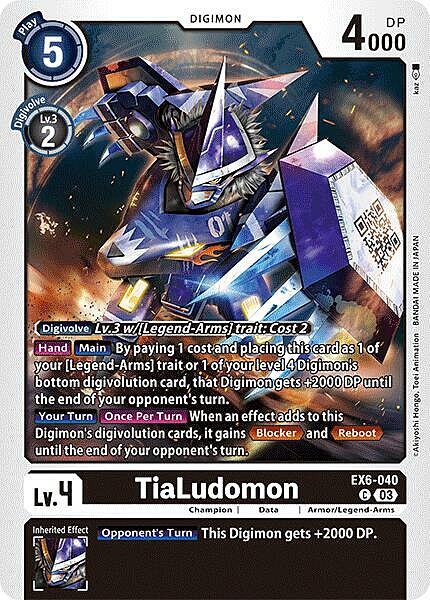TiaLudomon Card Front