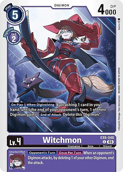 Witchmon Card Front