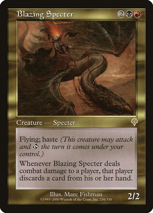 Blazing Specter Card Front