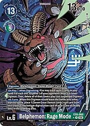 Belphemon: Rage Mode · Alternate Art EX6-060a