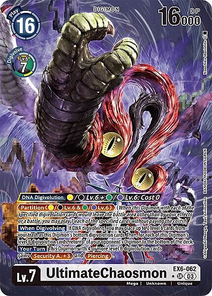 UltimateChaosmon Card Front
