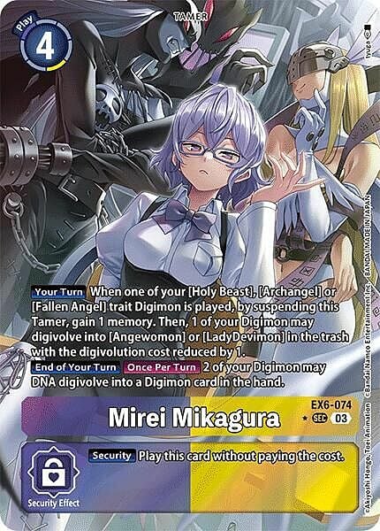 Mirei Mikagura Card Front