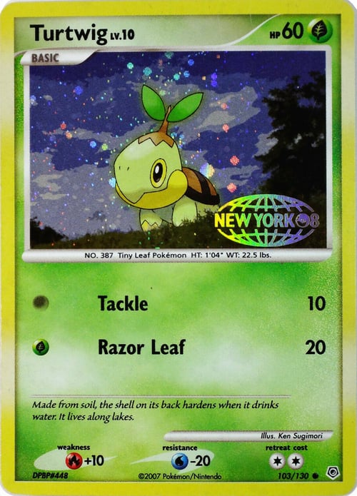 Turtwig Lv.10 Card Front