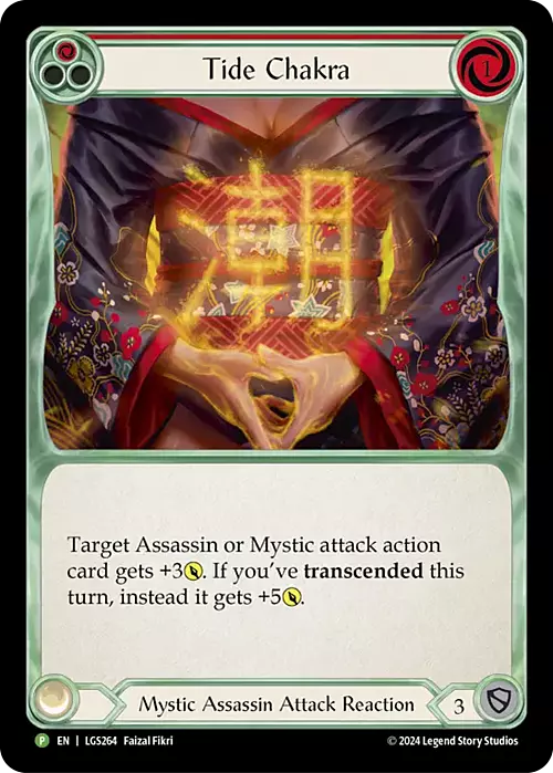 Tide Chakra (Red) Card Front