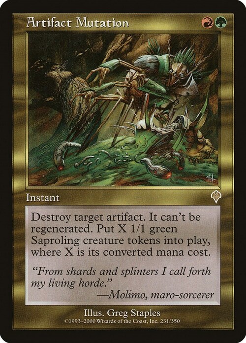 Artifact Mutation Card Front