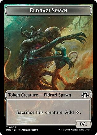 Eldrazi Spawn // Gremlin Card Front