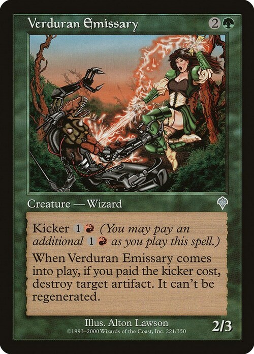 Verduran Emissary Card Front