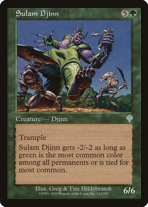 Sulam Djinn Card Front