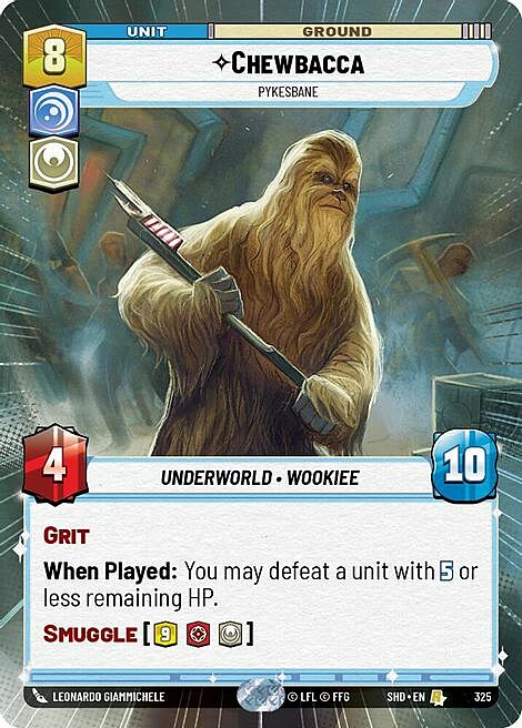 Chewbacca - Pykesbane Card Front