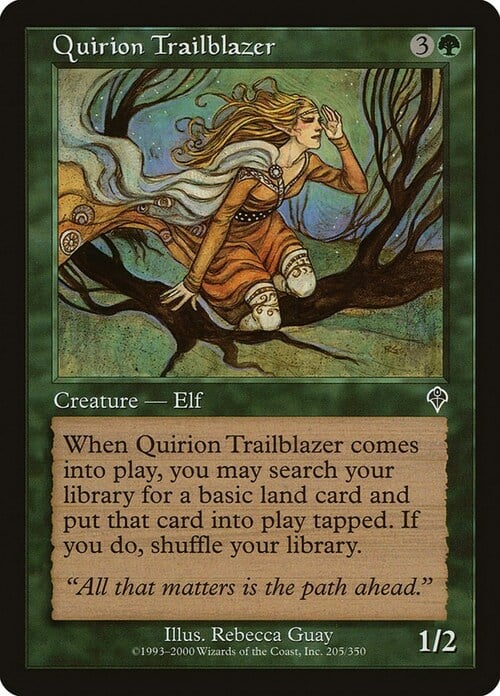Quirion Trailblazer Card Front