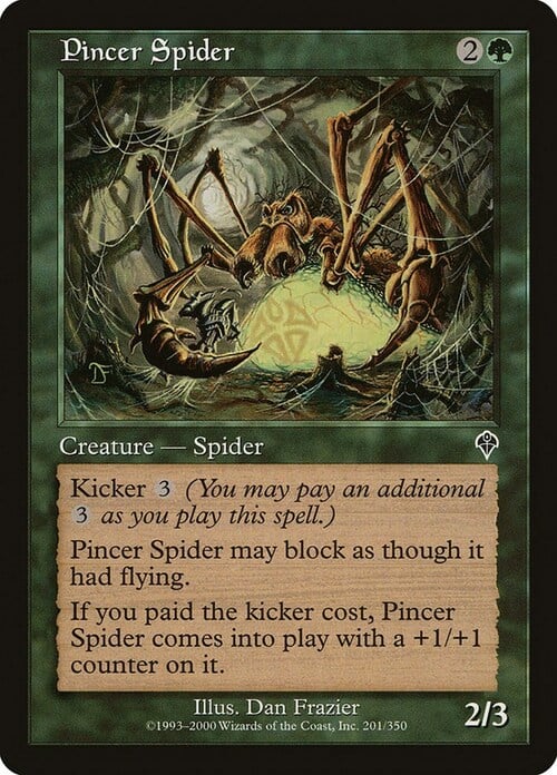 Pincer Spider Card Front