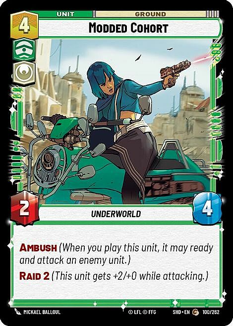 Modded Cohort Card Front