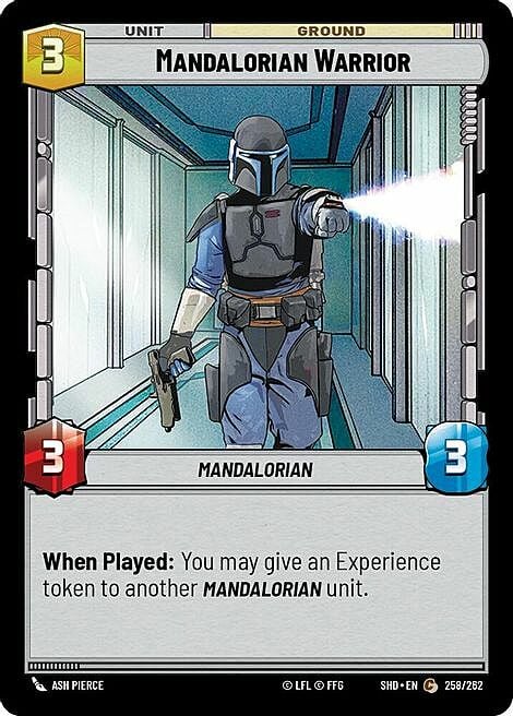 Mandalorian Warrior Card Front