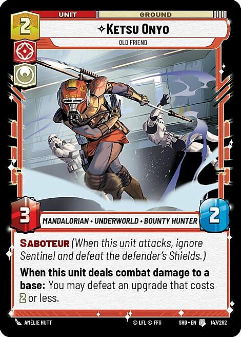 Ketsu Onyo - Old Friend Card Front