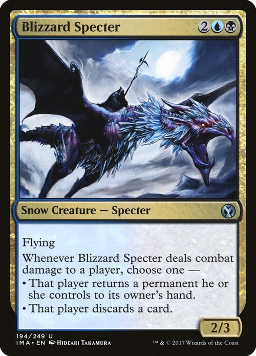 Blizzard Specter Card Front