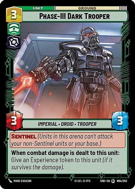 Phase-III Dark Trooper Card Front