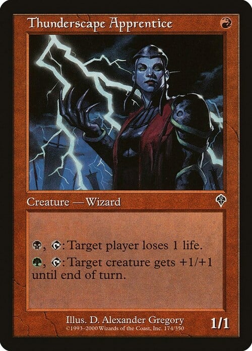 Thunderscape Apprentice Card Front