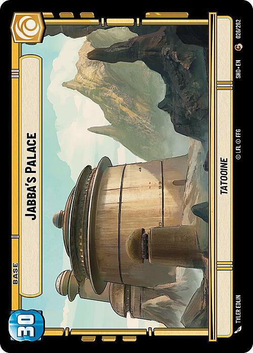 Jabba's Palace // Experience Card Front