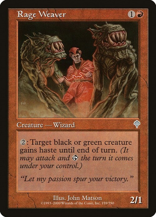 Rage Weaver Card Front