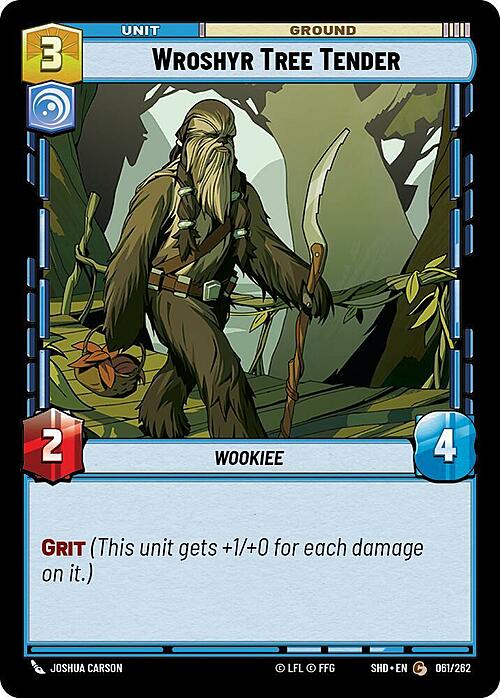 Wroshyr Tree Tender Card Front