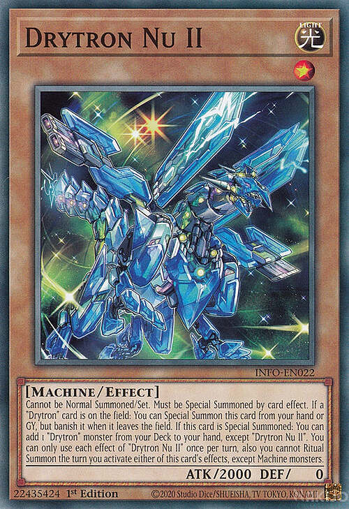 Drytron Nu II Card Front