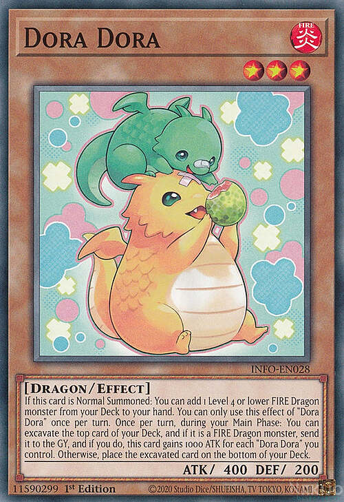 Dora Dora Card Front