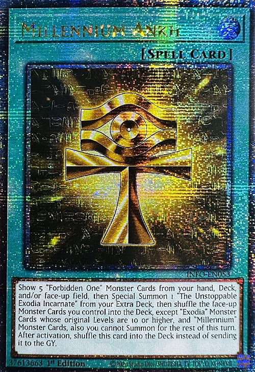 Millennium Ankh Card Front