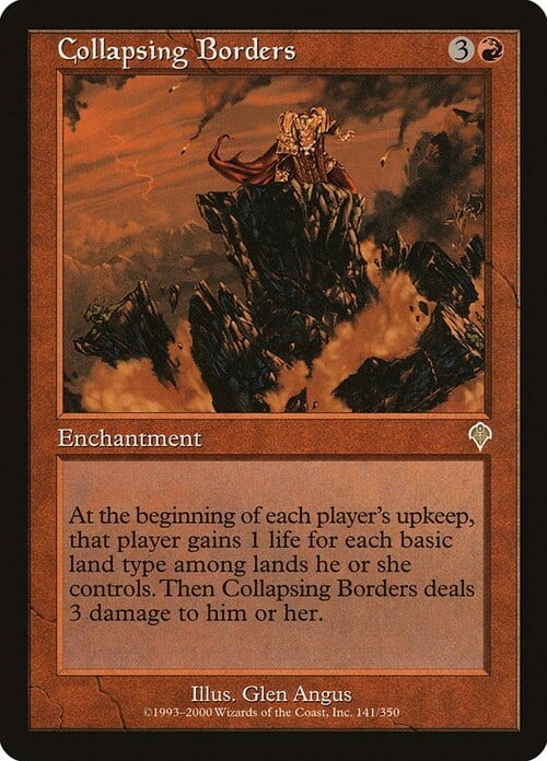 Collapsing Borders Card Front