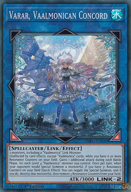 Varar, Vaalmonican Concord Card Front