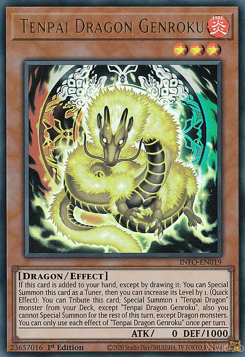 Tenpai Dragon Genroku Card Front
