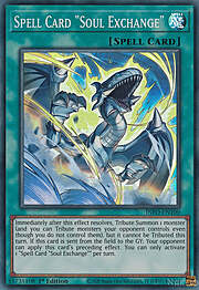 Spell Card "Soul Exchange" · Super Rare 100sr