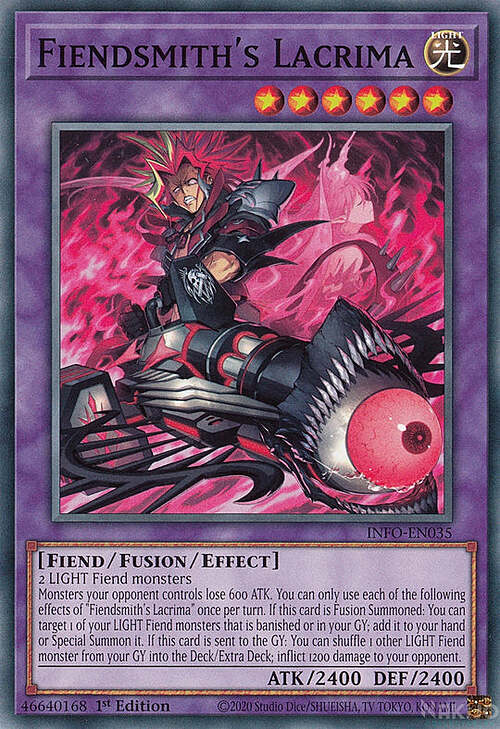 Fiendsmith's Lacrima Card Front