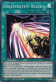 Obliterate!!! Blaze · Super Rare 055