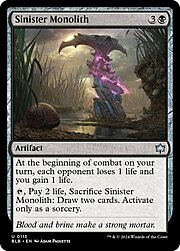 Sinister Monolith 113