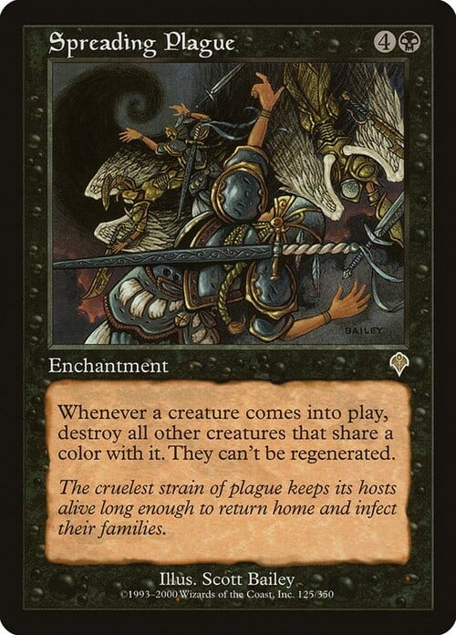 Spreading Plague Card Front