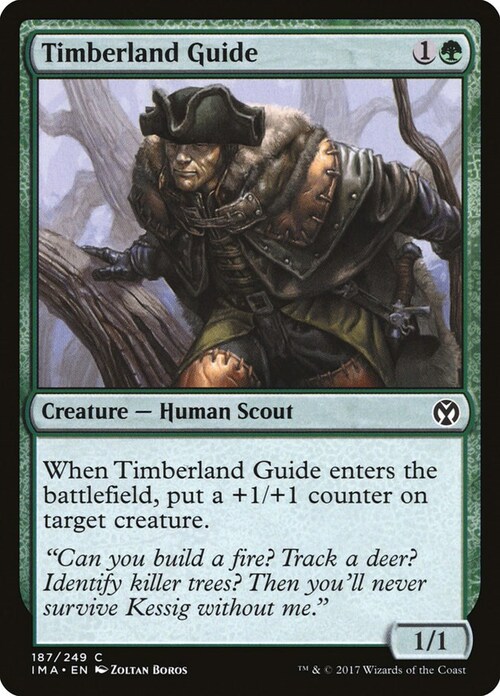 Timberland Guide Card Front
