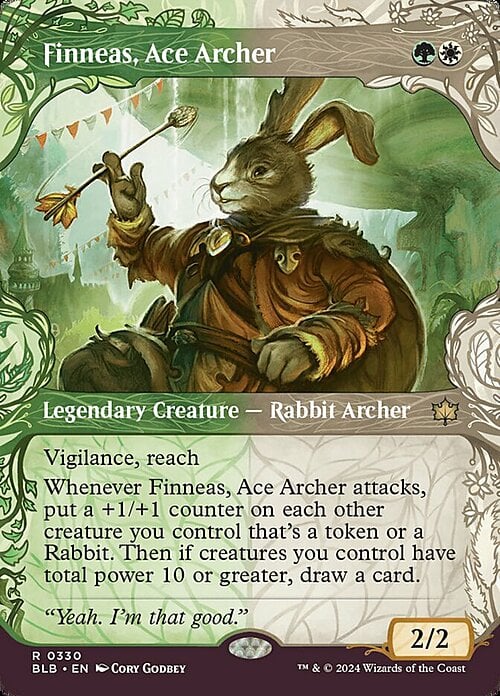 Finneas, Ace Archer Card Front