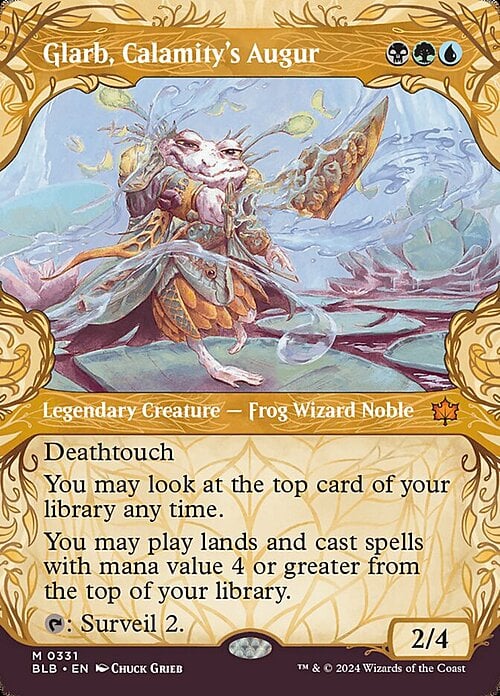 Glarb, Calamity's Augur Card Front