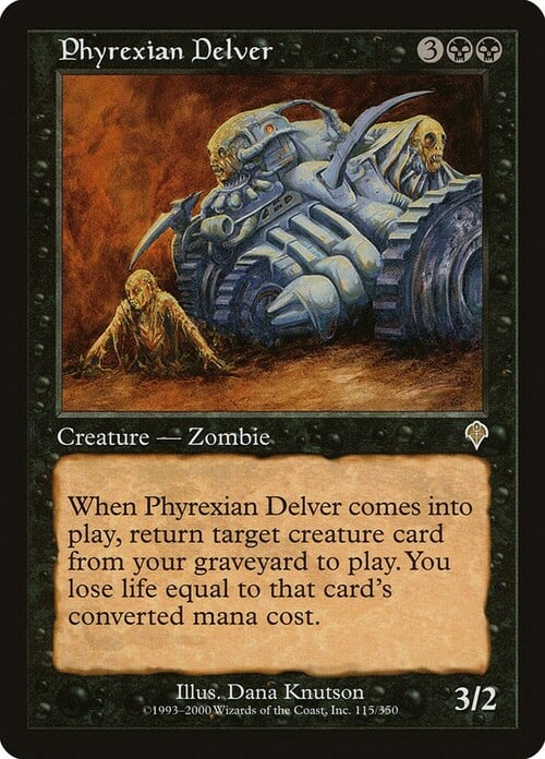 Inquisitore di Phyrexia Card Front