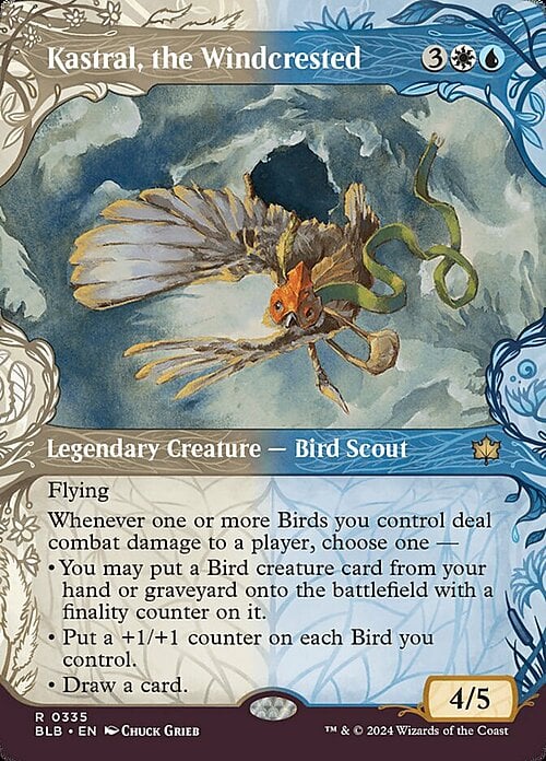 Kastral, the Windcrested Card Front