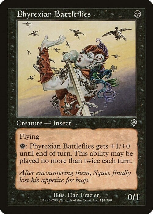 Mosche Guerriere di Phyrexia Card Front