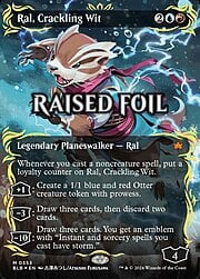 Ral, Crackling Wit · Raised Foil 353