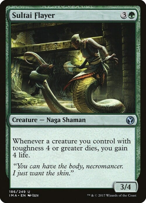 Sultai Flayer Card Front
