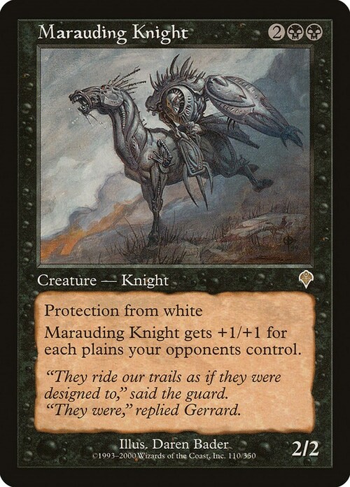 Marauding Knight Card Front