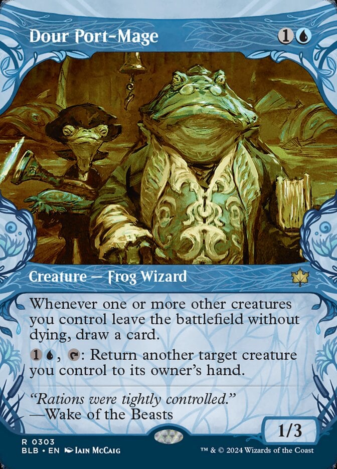 mtg bloomburrow showcase cards Valley Mightcaller (Showcase) [Bloomburrow] Bloomburrow (BLB) #319 Illustrated by Serena Malyon Magic Magic The Gathering Bloomburrow Single