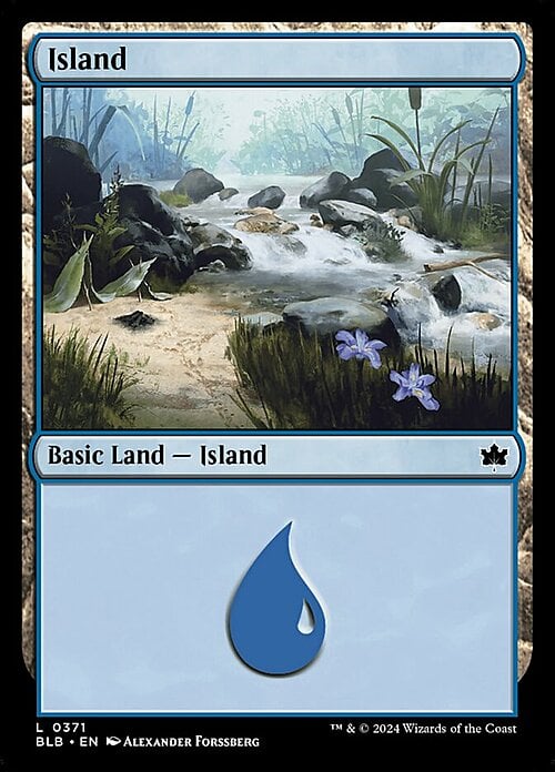 Island Card Front