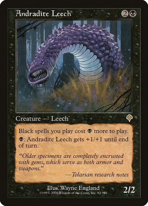 Andradite Leech Card Front